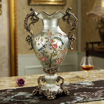 创意美式客厅电视柜酒柜装饰品摆件 家居创意工艺品个性欧式茶几摆设