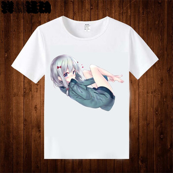 我的妹妹是黄漫埃罗芒阿老师动漫短袖和泉纱雾t恤二次元衣服 16 xxl