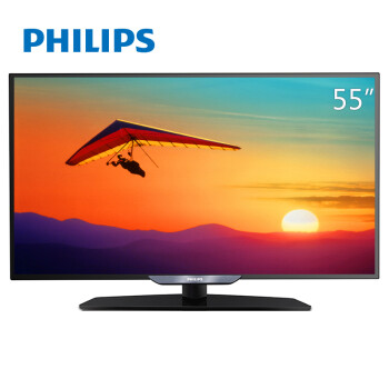 飞利浦（PHILIPS）55PFF3655/T3 55英寸 全高清LED液晶电视（黑色）