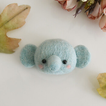 手工diy动物制作新手玩偶材料包 小象