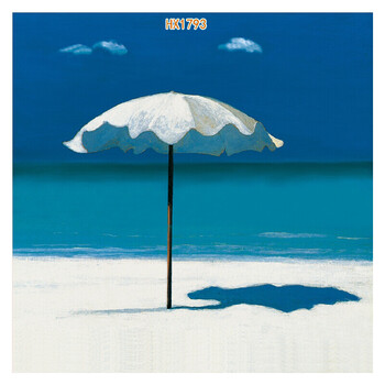 2018新品,装饰画现代简约壁画卧室挂画客厅油画喷绘画芯沙滩风景 hx