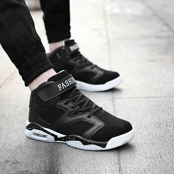 大码篮球鞋男46战靴47高帮48学生特大号气垫夏季透气减震运动球鞋