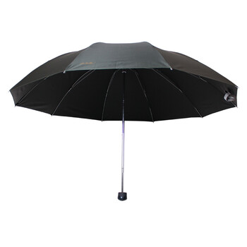 
                                        
                                                            天堂伞 三折黑胶晴雨伞防晒太阳伞遮阳伞加大经典商务伞61cm*10骨 33188E6#驼色                