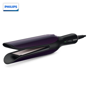 
                                        
                                                            飞利浦（PHILIPS）电卷发棒卷直两用 夹板 卷发器 防烫手造型 适用粗硬发质 细软发质 BHH777/05                