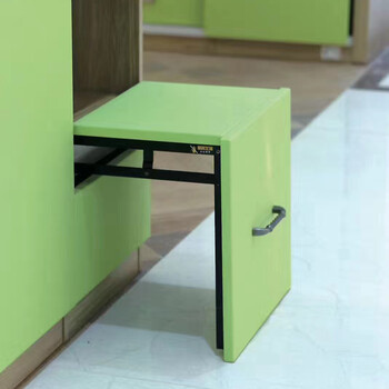 隐形折叠凳衣柜鞋柜椅入户玄关凳隐藏式折叠凳五金配件换鞋凳sn6255