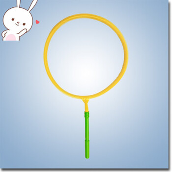 吹泡泡秀道具表演演出大号西洋剑儿童玩具地摊泡泡圈工具 黄色圆形