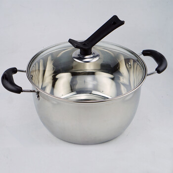 电磁炉蒸锅不锈钢锅锅具加厚二层蒸笼蒸格26CM迷你锅 26cm
