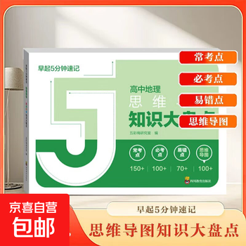 【正版现货新书】高中知识大盘点思维导图早起5分钟速记全套9本  高中思维导图张雪峰2025新版数学 知识通高中高考基础知识复习难点通用必背知识...