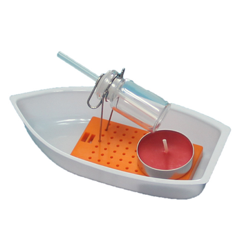 自制DIY蒸汽船蒸汽机动力模型玩具科学实验小