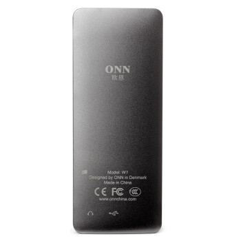
                                        欧恩（ONN)W7 8G 外放全能王 一键录音 HIFI级高音质无损MP3/MP4  深灰色                