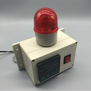 机房温度报警器 超高温报警器 带报警温度计 养殖场 0-400度