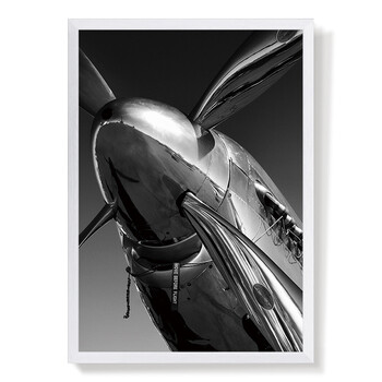 老爷飞机工业风酒吧咖啡厅装饰画餐厅墙画书房挂画黑白复古海报 mh