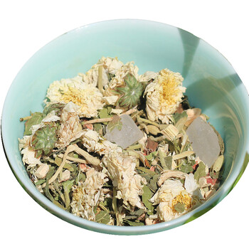 桑菊饮金银花茶菊花枸杞茶冰糖菊花茶组合上火