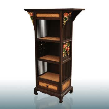 家具组合简约新款泰国工艺品家具实木雕花陈列柜客厅玄关装饰柜酒柜酒