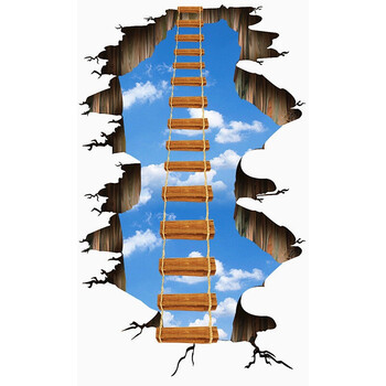 3d地贴创意户外大型地贴广场地贴立体地画3d立体地板画海洋卡通 尺寸