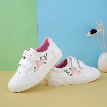 回力童鞋儿童帆布鞋春季新款皮面小白鞋男女童运动鞋球鞋学生板鞋粉白色34码 2内长约21 5cm 图片价格品牌报价 京东