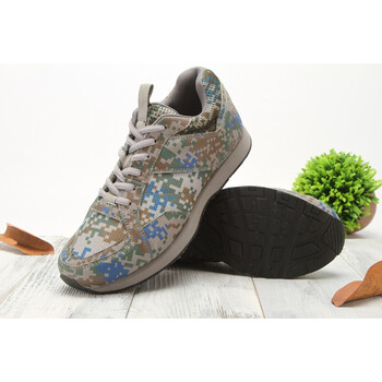 男士超轻跑步鞋 07训练鞋 解放鞋胶鞋 男军鞋 丛林迷彩 45码