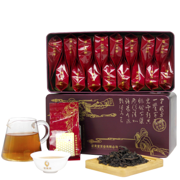 武夷大红袍 武夷岩茶乌龙茶 半亩源1号 大红袍 112g * 1盒