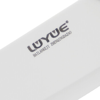 LUYUE 陶瓷刀 6.5寸菜刀 家用陶瓷刀 菜刀切片刀 切菜刀   陶瓷菜刀 厨房刀具 黑色圆角宽52mm
