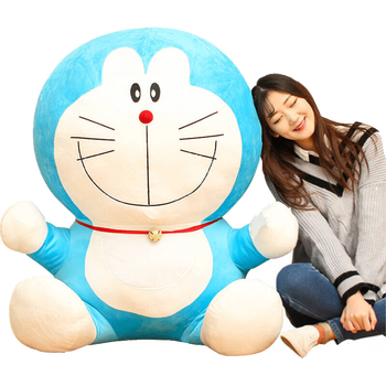 哆啦a梦公仔机器猫叮当猫蓝胖子抱枕毛绒玩具玩偶布娃娃生日礼物女生