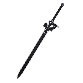 酷维漫刀剑神域武器桐人黑剑阐释者cos道具刀剑逐暗者水精灵细剑动漫周边pu材质影视兵器模型黑剑阐释者108cm 图片价格品牌报价 京东