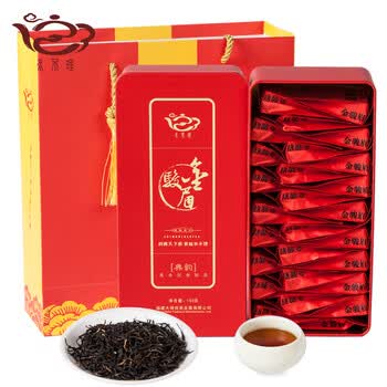 水不理茗茶 同款买一盒送一盒 红茶 武夷山金骏眉茶叶 铁盒装 共300克