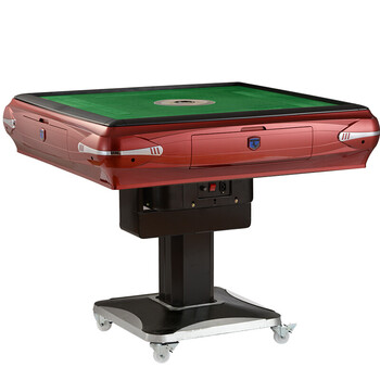 豪华式无声机麻将机全自动可折叠式麻将桌静音家用 无声机-折叠脚