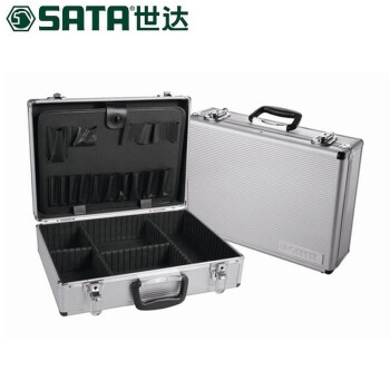 世达 Sata 拉杆工具箱 铝合金箱 工具收纳箱子储物拉式工具箱diy 多功能旅行箱铝合金手提工具箱16寸 图片价格品牌报价 京东