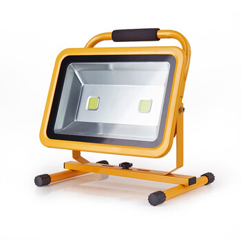 led充电投光灯手提便携式户外应急灯泡家用照明地摊灯夜市灯超亮 50w