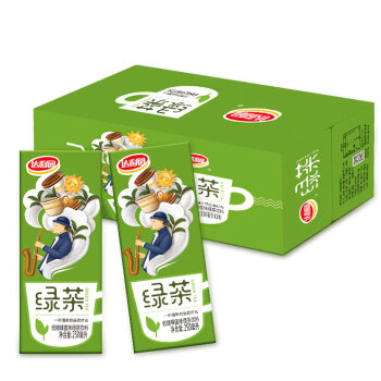 达利园 蜂蜜绿茶 低糖蜂蜜味绿茶饮料 250ml*24瓶 整箱