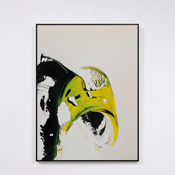 创意装饰画餐厅客厅墙画油画抽象画现代简约卧室玄关挂画 款式l 含