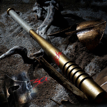 浴血斯巴达全钢棒球棍车载防身自卫武器磨砂哑光黑棒球棍防卫装备 32