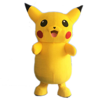 皮卡丘人偶服装行走人偶卡通人偶人穿玩偶服卡通人物演出服装