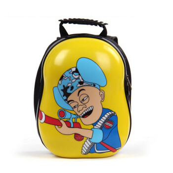 新款品牌个性幼儿园书包男女童卡通可爱宝宝小书包韩版学生包 光头强