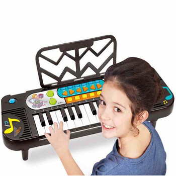 4-6岁 男女孩 学前早教多功能初学者电子琴生日礼物 多功能仿真电子琴
