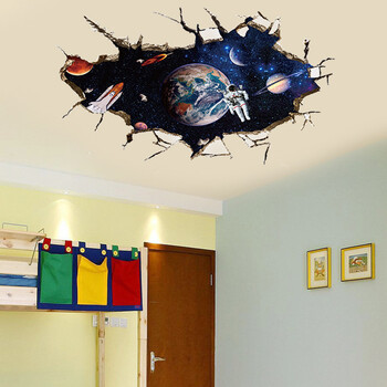 云创意卧室床头客厅沙发花背景墙儿童房墙贴画贴纸立体视觉可爱装饰贴