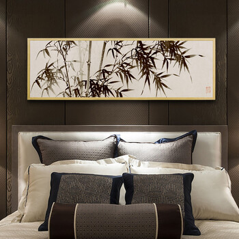 金桂园(jinguiyuan)新中式装饰画卧室床头画挂画客厅壁画吴冠中江南