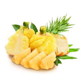 泰国去皮小菠萝普吉岛迷你削皮小凤梨新鲜水果 1kg