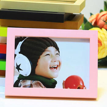 相框/照片墙 藤印象 萌碎实木挂墙相框摆台7寸5寸6寸8寸10寸11寸12寸