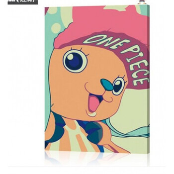 diy数字油画儿童房卡通动漫人物数码填色手工绘油彩装饰画 可爱乔巴