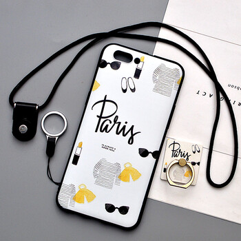 oppo r11plus手机壳保护套挂绳支架卡通硅胶软壳防摔男女磨砂可爱 (01