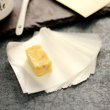 糯米纸可食用糯米纸透明糯米纸烘焙包糖纸透明牛轧糖包装纸 500张一盒