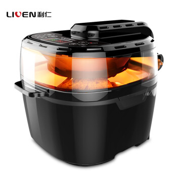 
                                        利仁（Liven） KZ-D1001家用大容量空气炸锅10L空气能烤箱                