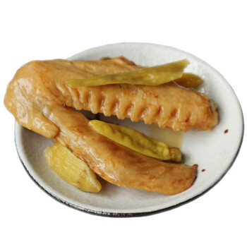 广西特产泡椒鸭翅45g*10包休闲零食香辣鸭翅膀小包装真空免邮 泡椒味