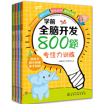 学前全脑开发800题（套装共4册）
