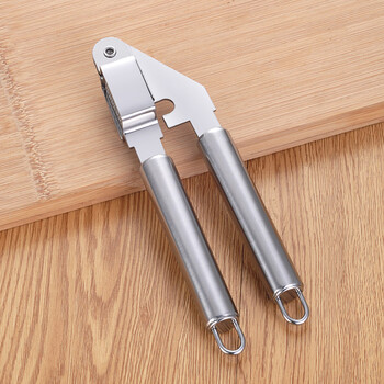 厨房家用不锈钢挤蒜剥蒜器压蒜器掏蒜器蒜蓉器手动小工具 升级款(可压