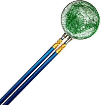 绝缘打鱼伸缩杆捕鱼抄网竿棒全套锂电一体机电瓶机头渔具套装工具 2.