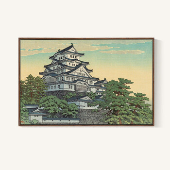 日本浮世绘 日式装饰画客厅沙发背景墙和风挂画餐厅茶室壁画单幅g 13.