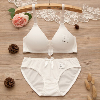 14岁初中生内衣裤套装15高中学生16少女发育期纯棉文胸17无钢圈18