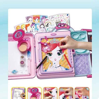 小伶玩具小伶玩具珠珠的秘密魔法美少女公主化妆笔记本游戏女孩礼物